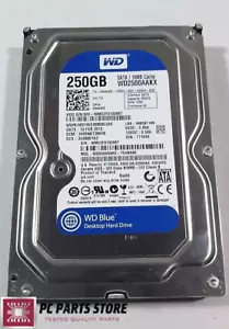 WD Western Digital Blue 250 GB Desktop-Festplatte 3,5 SATA III 7200 1/MIN WD2500AAKX - Bild 1 von 14