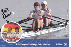 Berit CAROW - Germany, Silver 2006 World Cup Rowing, Original Autograph! - Picture 1 of 1
