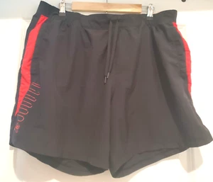 Pantalones Cortos Under Armour HeatGear Ajustados Atléticos Para Hombre 2XL Negro Rojo Bolsillo Velocidad - Imagen 1 de 12
