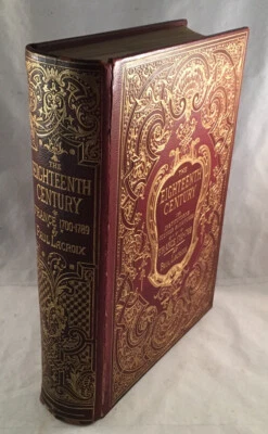 ANTIQUE BOOK THE EIGHTEENTH CENTURY CUSTOMS COSTUMES FRANCE BY PAUL LACROIX 1876 Foto 1 de 4