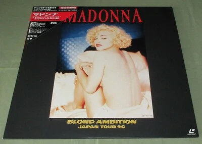 $0 ship! Japan music LASERDISC Madonna MORE LISTED Blond Ambition Japan Tour 90 - Image 1 of 4