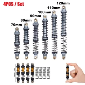 Amortiguador amortiguador de aceite 70-120 mm para axial RC 1:10 SCX10 90046 D90 TRX4 TRX6 - Imagen 1 de 34