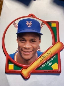 Nueva York Mets Daryl Fresa 1989 Tara Juguete Coleccionista Placa De Colección - Imagen 1 de 2