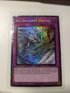 Ice Dragon's Prison 1st Edition Prismatic Collector's Rare RA01-EN078 Yu-Gi-Oh!