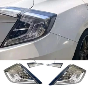Crystal Clear Lens LED Tail Lights fits for Honda Civic Sedan 2016-2021 10th Gen - Bild 1 von 15