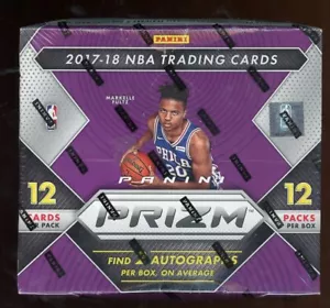 2017/18 Panini Prizm Sealed Hobby Basketball Box 12 Packs, 12 Cards Per Pack - Bild 1 von 2
