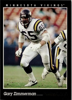 1993 Pinnacle #189 Gary Zimmerman (NM)(FTB) - Image 1 of 2