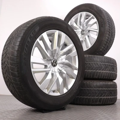 Winterräder 19Zoll VW Touareg CR Original Felgen Osorno 760601025E 255/55R19 RDK - Bild 1 von 4