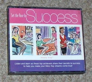 C2004 MARY KAY Set The Pace For Success 4 CD's Audio -Principles Attitudes Goal - Picture 1 of 2