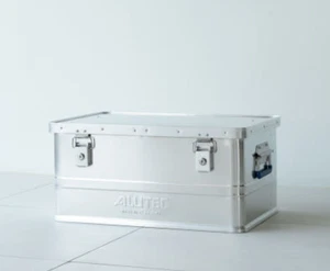ALUTEC Classic 48 Aluminium Aufbewahrungsbox Camping Multi Box ATFUST02CL048GO0SI NEU - Bild 1 von 5