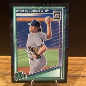 2025 Panini Donruss Optic Bryce Cunningham Rated Prospect Black Circles #137 - Picture 1 of 2