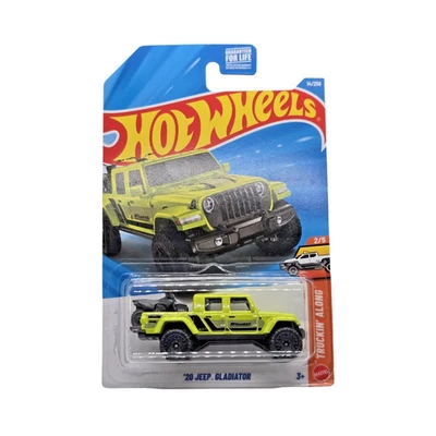 Jeep Gladiator #14 2026 Hot Wheels '20 verde lima Foto 1 de 2