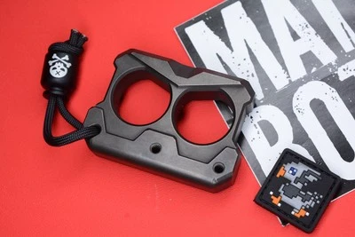 NOVO Tapete Bot EDC ByCyclops Latão Enegrecido BO com Patch e Conta Venenosa Re JRW Playge - Imagem 1 de 4