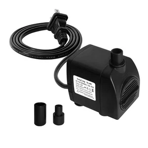 Submersible Pump 200GPH (800 L/H 15W) Ultra Quiet with Dry Burning Protection... - Picture 1 of 7