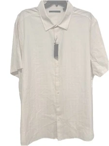 Perry Ellis Shirt Men’s 4X Button Up Short Sleeve Textured $89.50 - Picture 1 of 16