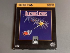 Blazing Lazers, Complete in Box, for Turbografx-16 (Turbo Grafx TG16)