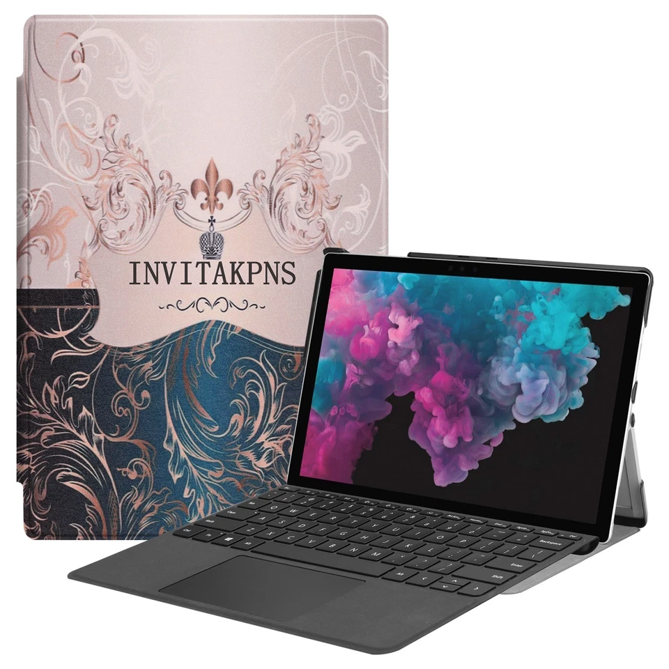 Funda para Microsoft Surface Pro 7 6 5 4 12.3" Película Protectora Tablet Cubierta Foto 1 de 4