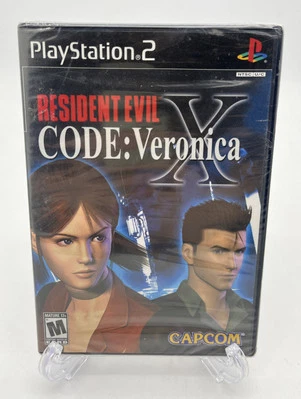 Resident Evil CODE: Veronica X (PlayStation 2, 2001) PS2  Sealed New ! - Image 1 of 3