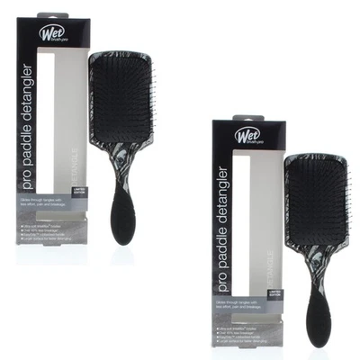 Wet Brush Pro Paddle Detangler Mineral Sparkle Charcoal (2 Pack) - Image 1 of 3