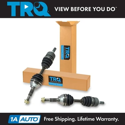 TRQ New Front CV Axle Shaft Assembly LH RH Kit Pair Set of 2 for Canyon Colorado - Image 1 of 4