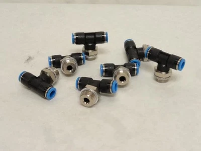 209751 Новый-без коробки; Festo QST-G3/8-8 лот-7; T-Fitting 186162; 8 мм PTC x G3/8" - Изображение 1 из 4