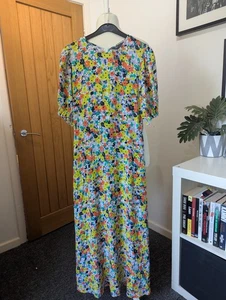 M&S Collection Women’s Floral Midi Dress – Size 12 UK - Picture 1 of 7