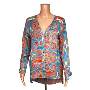 Gimmicks by BKE Long Sleeve Sheer Top Women's Size Medium - Picture 1 of 5