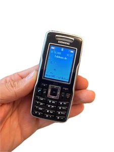 Zweithandy Klassiker Tastenhandy Schwarz Siemens S75 gebraucht SimFrei Selten - Bild 1 von 5