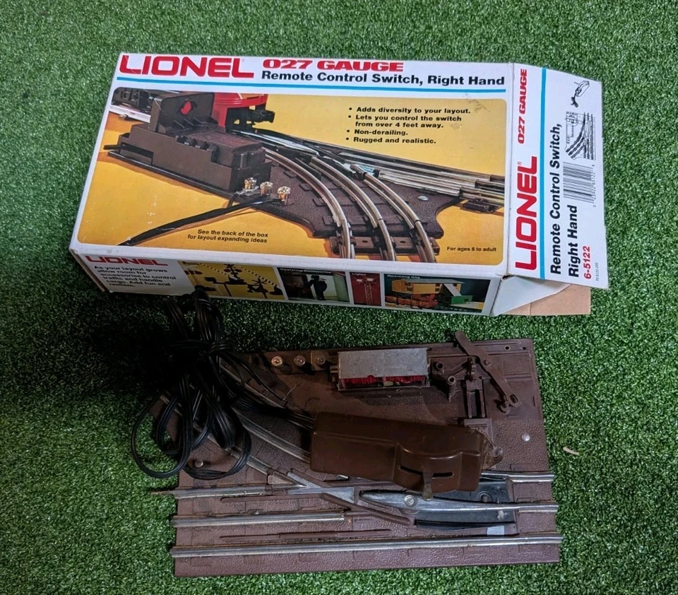 Lionel 6-5122 Right-Hand Remote-Control Switch O Gauge - Image 1 of 1