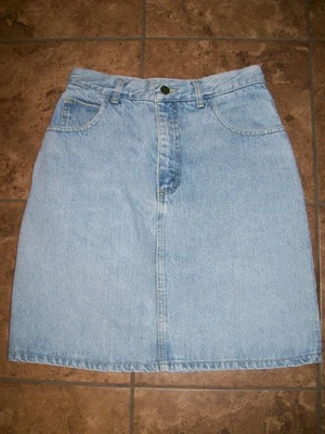 Falda Lápiz De Colección Guess Jeans Para Mujer 31 Georges Marciano Azul Denim Desteñido Años 80-EE. UU. Foto 1 de 4