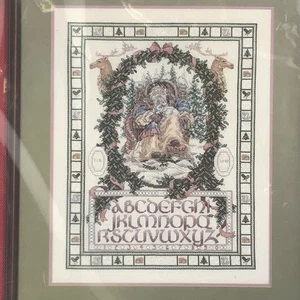 Christmas Cross Stitch Kit Father Winter Wentzler Janlynn Cloth Floss 112-30 - Picture 1 of 16