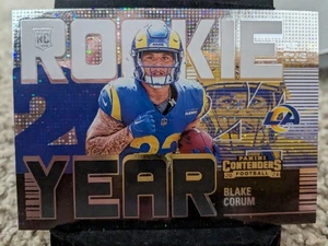 Blake Corum - ROOKIE OF THE YEAR #13 - Rams RC - 2024 Panini Contenders - Bild 1 von 2