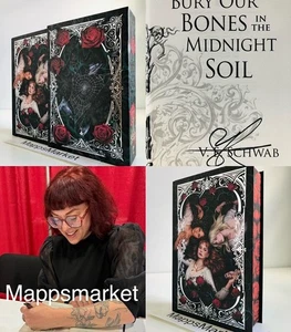 SIGNED IN PERSON Bury Our Bones in the Midnight Soil by V.E. Schwab ILLUMICRATE - Bild 1 von 24