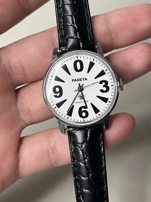 Reloj Pulsera Hombre DE COLECCIÓN RAKETA Big Zero Mecánico 2609 SOVIÉTICO/URSS ¡Reparado! Foto 1 de 4
