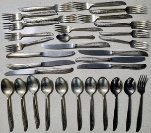 Collect Antique old silver cutlery. FREE POST Australia. - Bild 1 von 11
