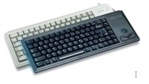 CHERRY Ultraslim Trackball Keyboard USB :: G84-4400LUBIT-2  (Data Input Devices 