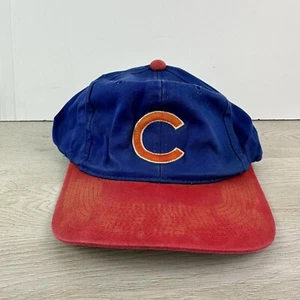 Chicago Cubs Blue and Red Hat Adjustable Adult Size Baseball Hat - Picture 1 of 10