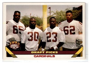 1993 Topps #187 Garrison Hearst / Ernest Dye / Ronald Moore / Ben Coleman