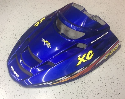 Conjunto de cubierta de capó Polaris azul 2001 XC SP Edge 500 700 800 2632212-246 Foto 1 de 4