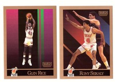 1990-91 SkyBox Basketball Team Set - Miami Heat