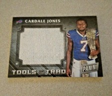 2016 Panini Black Friday Tools Of The Trade #3 Cardale Jones Bills