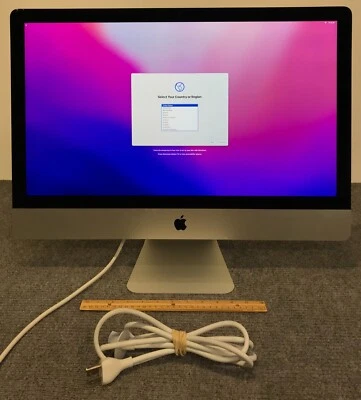 Apple iMac A1419 MK462LL/A 2015 27" AIO i5-6500 16GB 1.02TB Apple Fusion Drive - Image 1 of 4