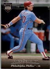 1995 Upper Deck Baseball Electric Diamond #450 Mike Schmidt TRIB