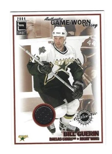 Bill Guerin 2003-04 Pacific Exhibit Jersey Card, # 205, # 444 of # 465        - Picture 1 of 2