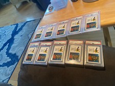 LOT OF 10-1981 PERMA-GRAPHICS NOLAN RYAN SUPER STAR CREDIT CARD PSA 9 MINT! HOF