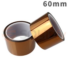 60mm Polyimide Tape Hitzebeständiges Klebeband Polyimid Kapton 3D Drucker 33m