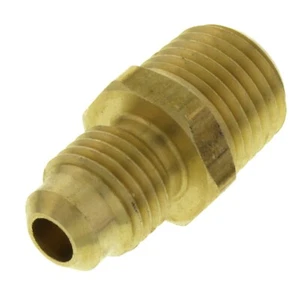 1/4" Flare x 1/4" MIP Messing Adapter - Bild 1 von 1