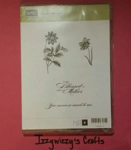 Estampación de estampillas de goma adhesivas de flores de MADRE BENDITA - Imagen 1 de 2