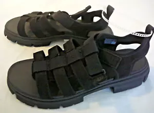 UGG Unisex Ashton Multistrap Flat Sandale Black Size US 6/UK 5/EU38 Neu mit Etikett Wandern - Bild 1 von 6