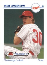 1991 Line Drive AA #152 Mike Anderson